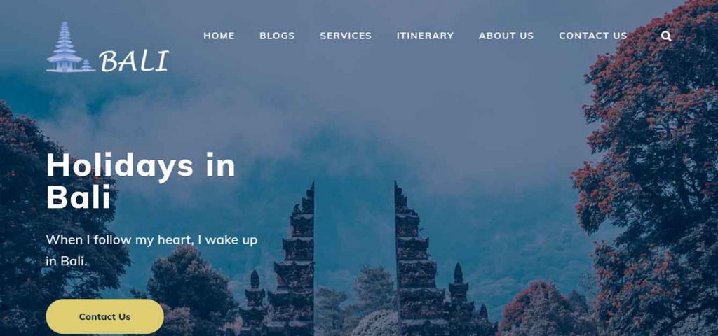 Bali Website