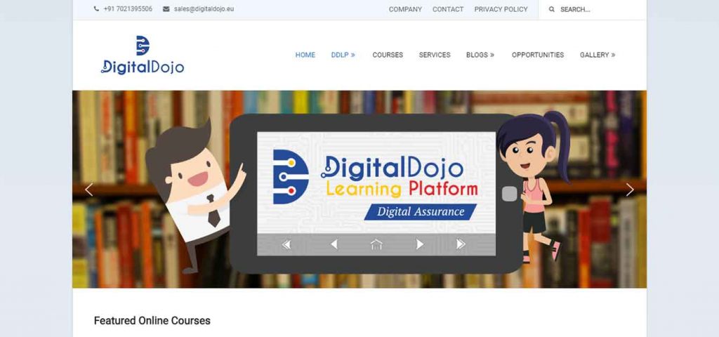 Digital-Dojo-EU Website
