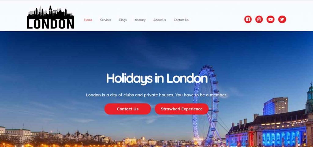 London Website