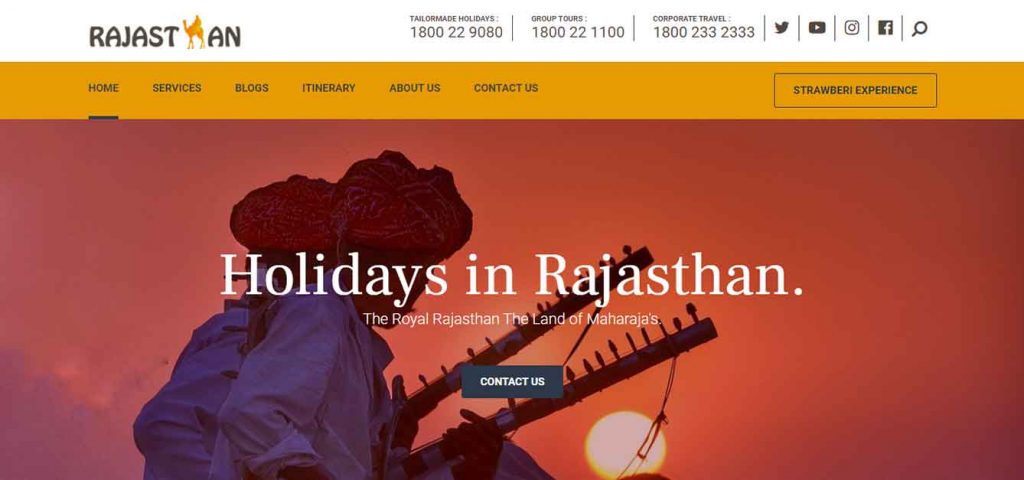 Rajasthan Website