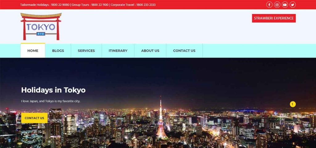 Tokyo Website